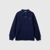 100% organic cotton long sleeve polo