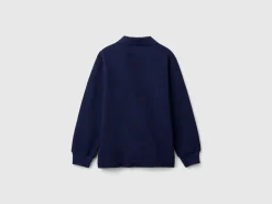100% organic cotton long sleeve polo