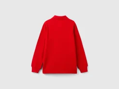 100% organic cotton long sleeve polo