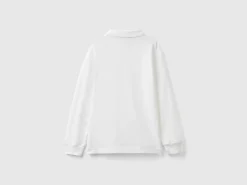 100% organic cotton long sleeve polo