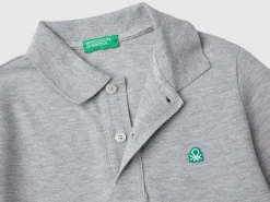 100% organic cotton long sleeve polo