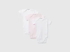 Organic cotton solid color bodysuit set