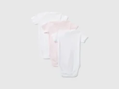 Organic cotton solid color bodysuit set