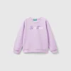 100% organic cotton sweatshirt with logo