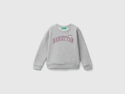 100% organic cotton sweatshirt with logo