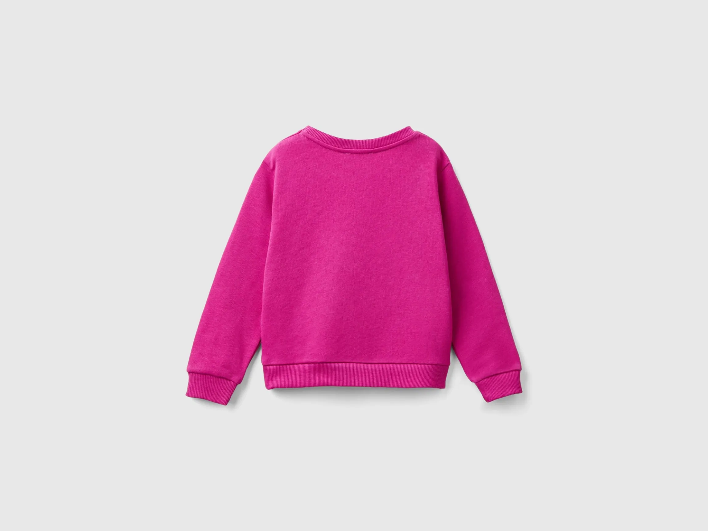 100% organic cotton sweatshirt with logo