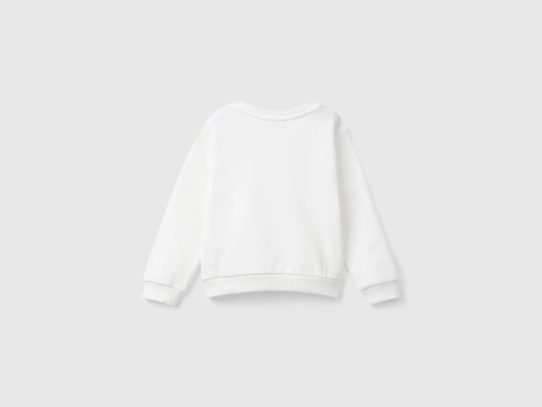 100% organic cotton sweatshirt with logo