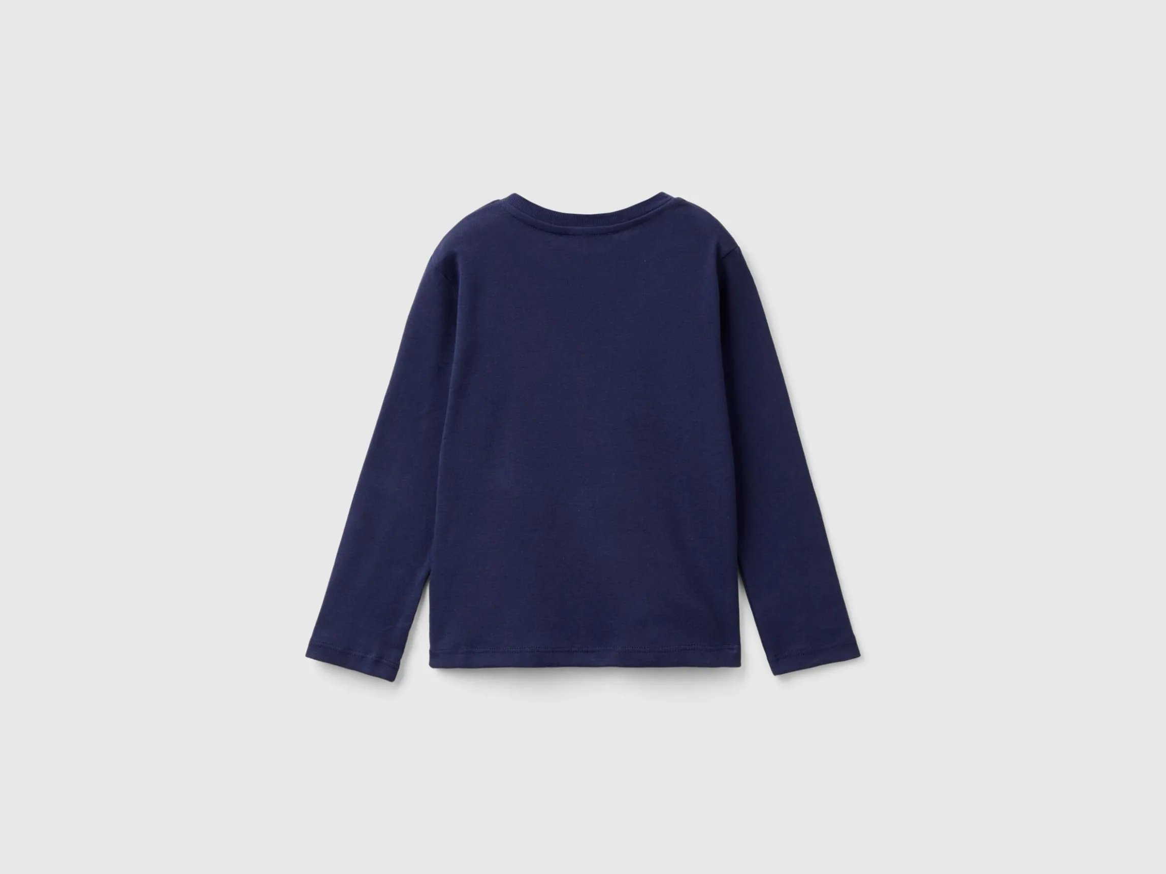 Organic cotton t-shirt with glittery print