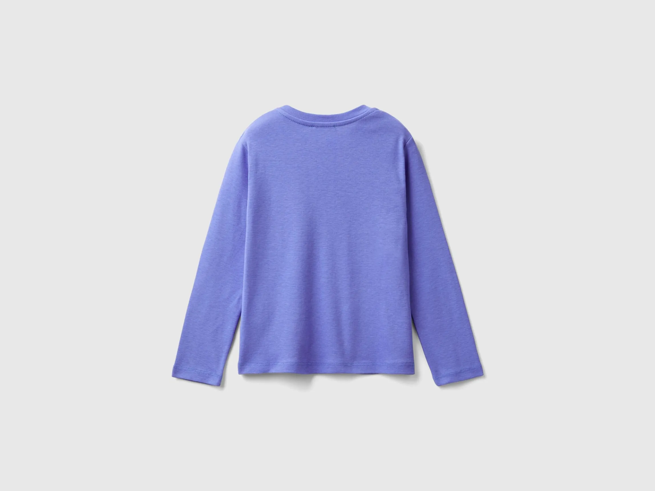 Organic cotton t-shirt with glittery print