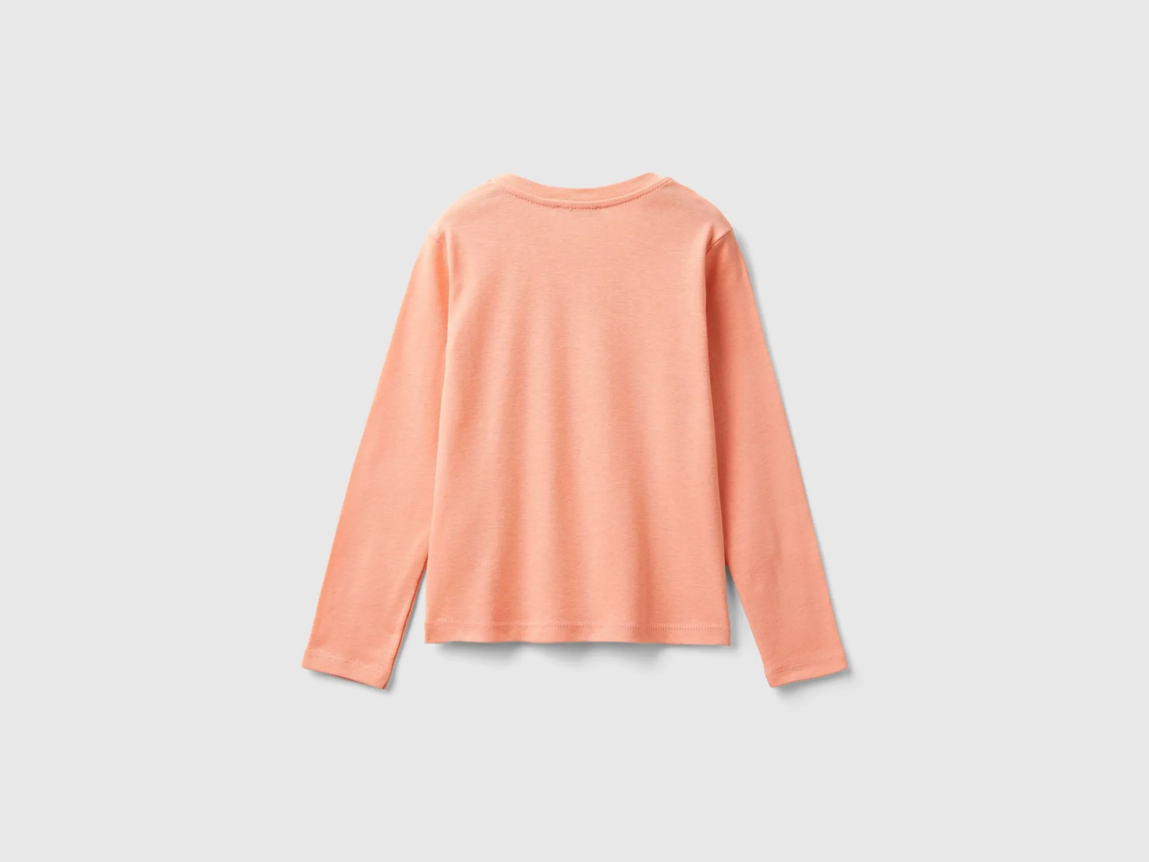 Organic cotton t-shirt with glittery print