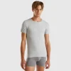 Organic stretch cotton t-shirt