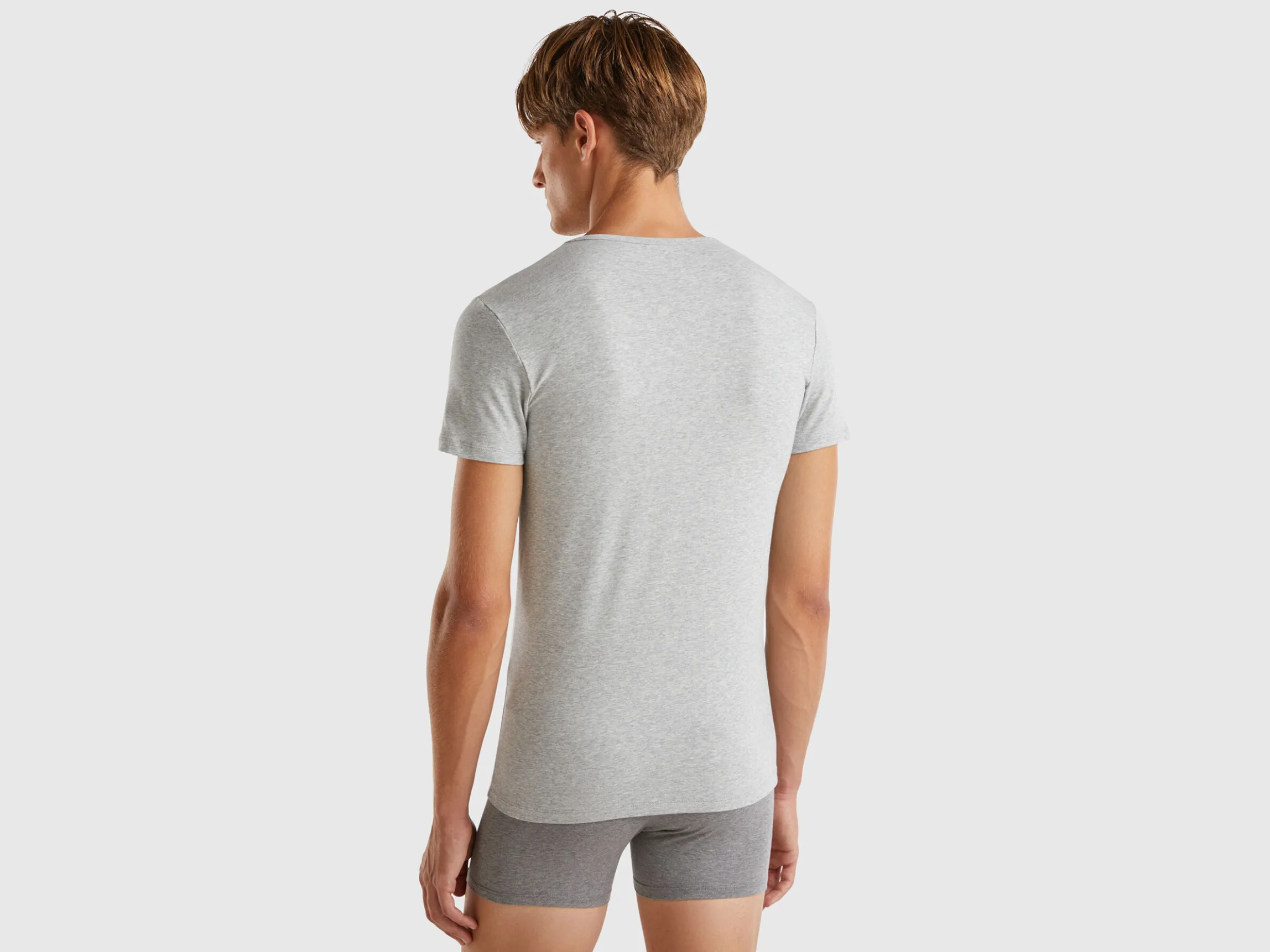 Organic stretch cotton t-shirt
