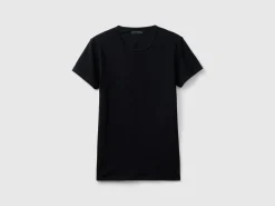 Organic stretch cotton t-shirt
