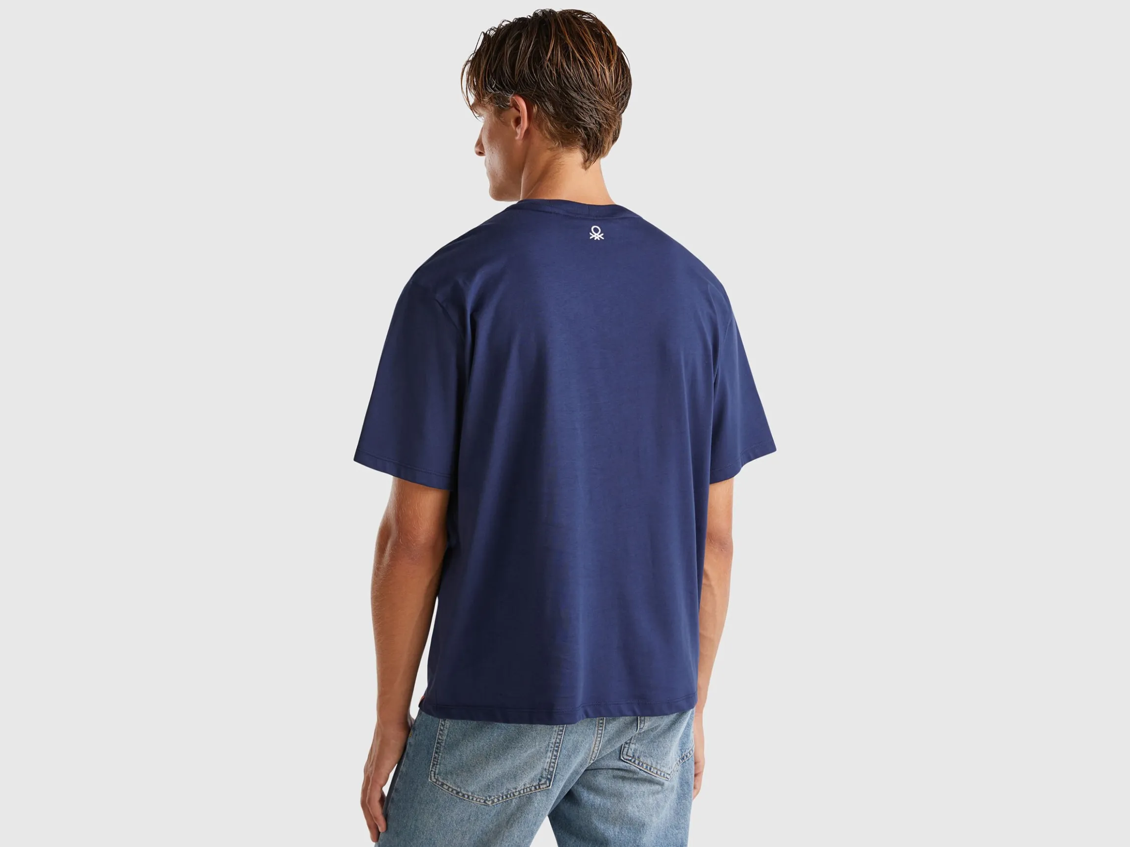 Oversized fit t-shirt in pure cotton