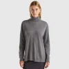 Oversized fit turtleneck in pure cashmere