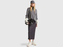 Oversized fit turtleneck in pure cashmere