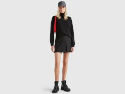 Oversized fit turtleneck in pure cashmere