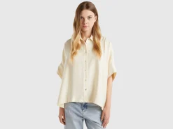 Oversized shirt in Modal® blend