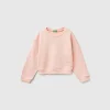 Oversized sweatshirt with glitter