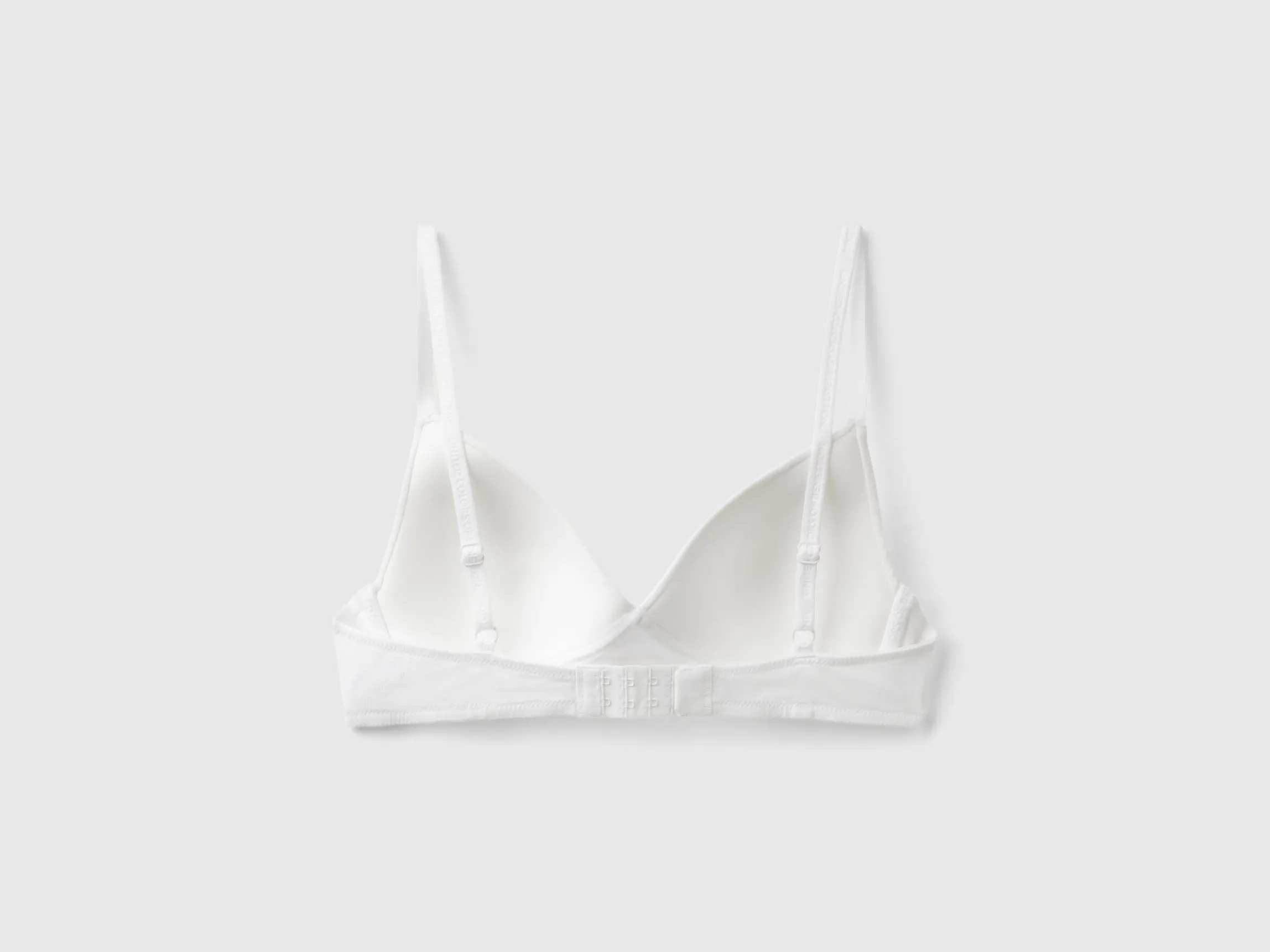 Padded bra in organic cotton