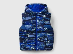Padded camouflage vest