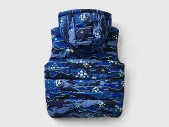 Padded camouflage vest
