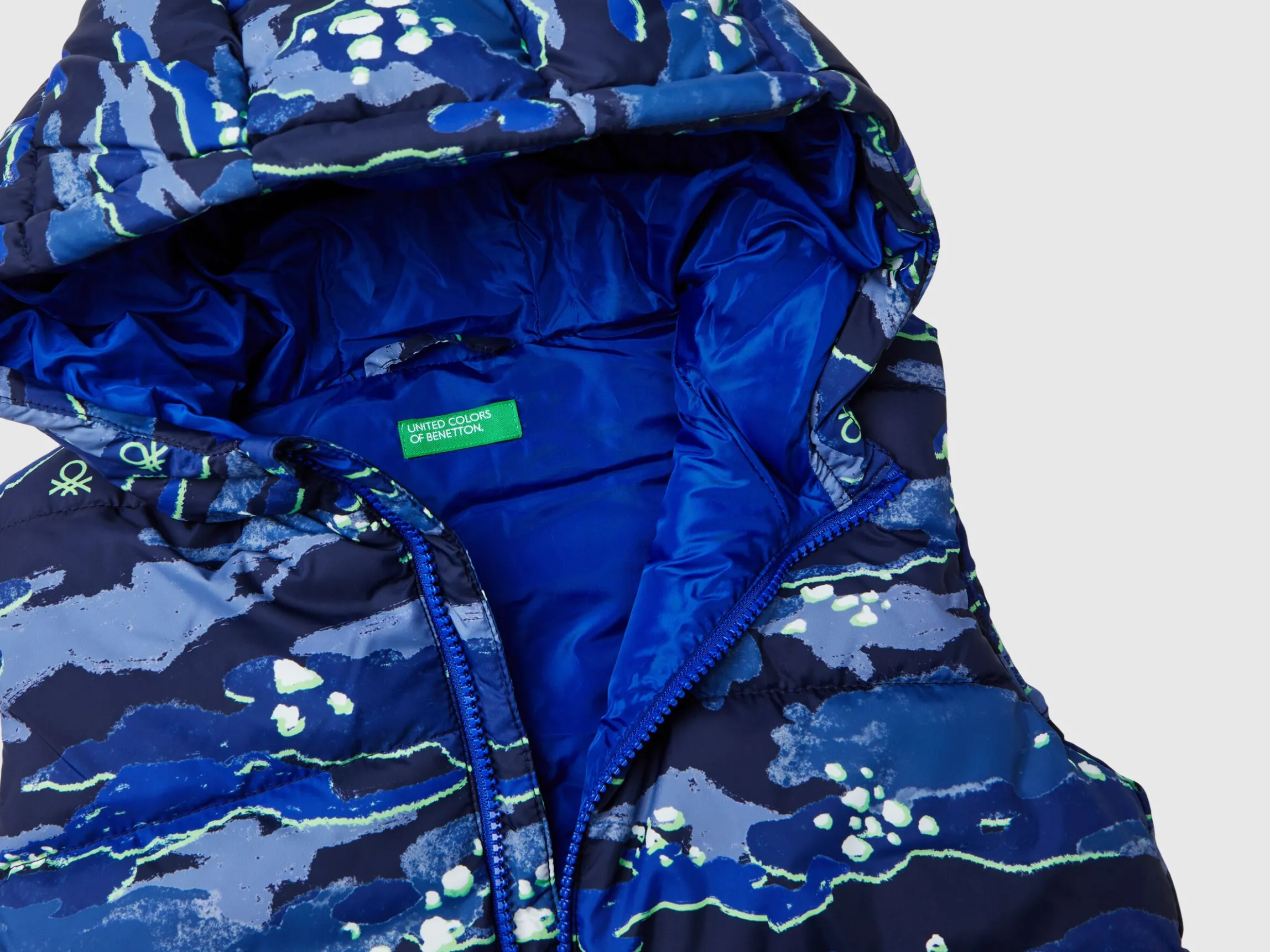 Padded camouflage vest