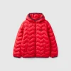 Padded jacket with hood
