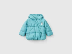 Padded jacket with hood