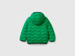 Padded jacket with hood