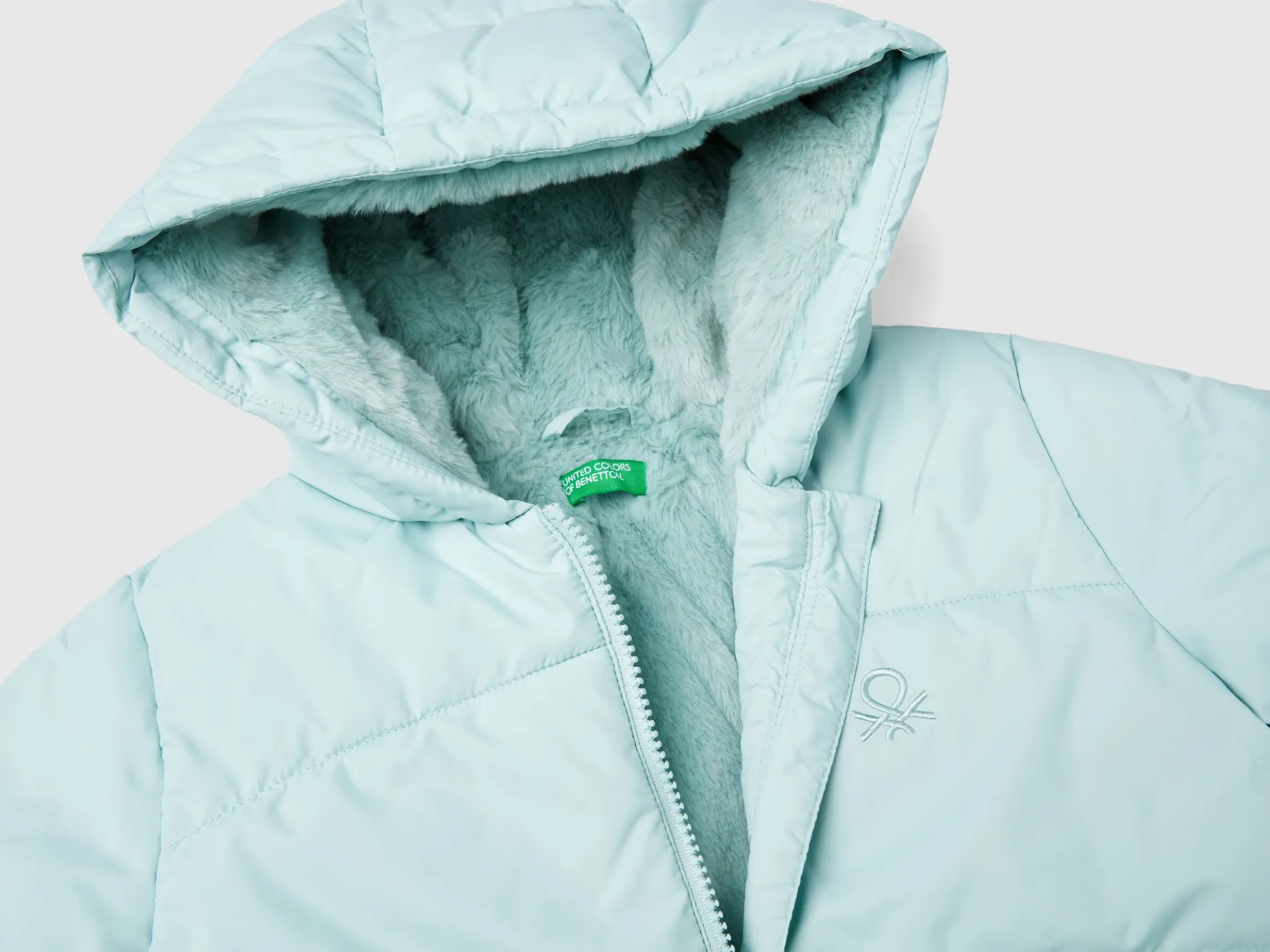 Padded jacket with hood