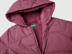 Padded jacket with hood