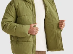 Padded jacket with hood