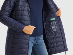 Padded jacket with recycled wadding