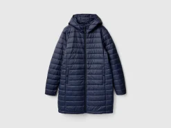 Padded jacket with recycled wadding
