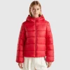 Padded puffer jacket with recycled wadding