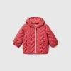Padded puffer jacket with ear flaps