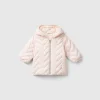 Padded puffer jacket with ear flaps