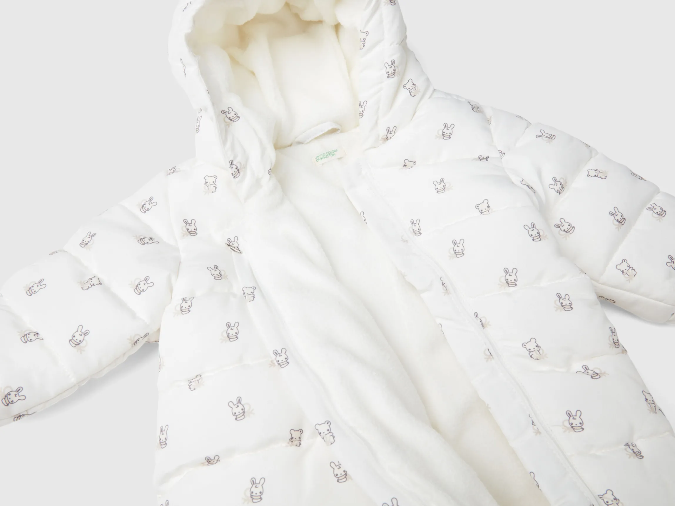 Padded "Rain Defender" onesie