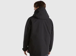 Padded short parka