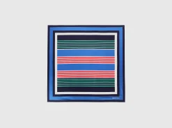 Patterned foulard in recycled fabric