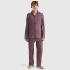 Patterned pyjamas in viscose