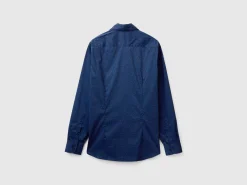 Patterned slim fit shirt