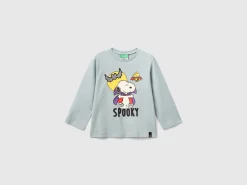 ©Peanuts t-shirt with print and embroidery