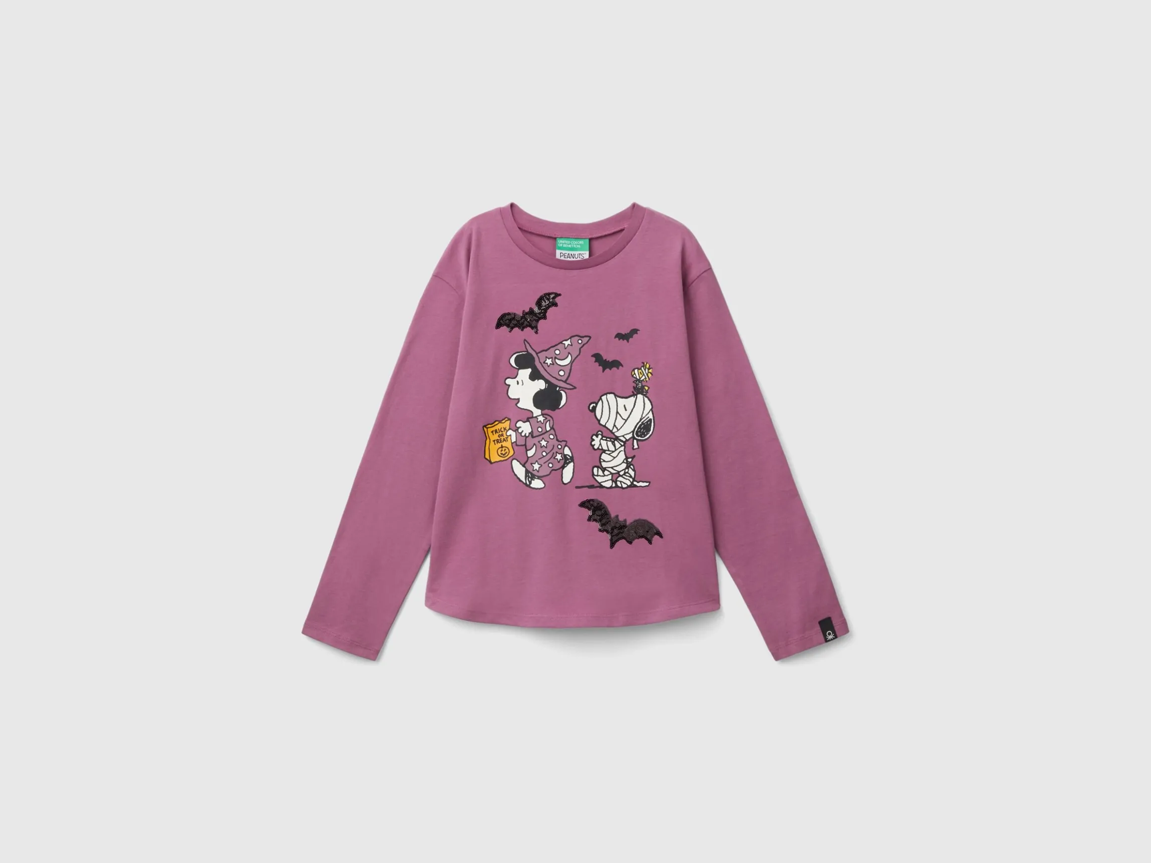 ©Peanuts t-shirt with print and sequins