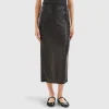 Pencil skirt with sequins