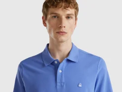 Periwinkle regular fit polo