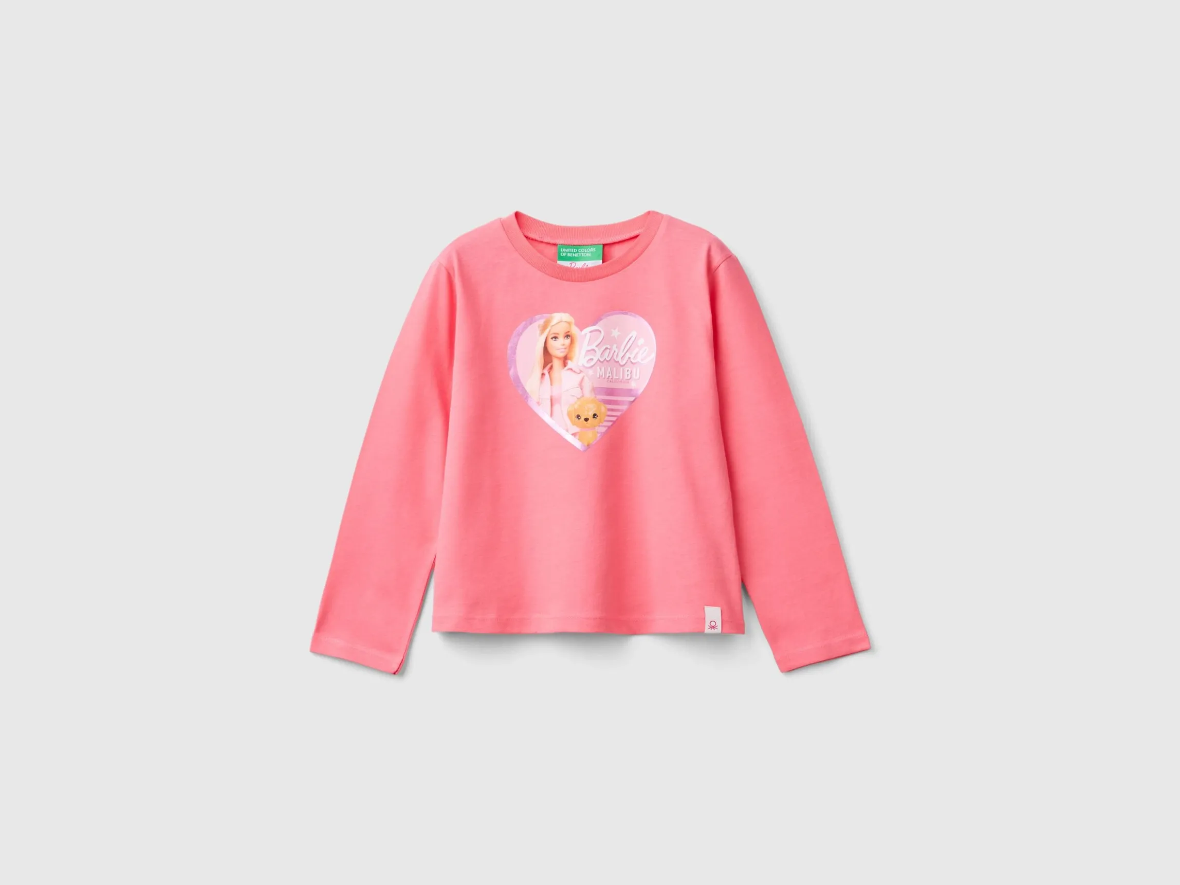 Pink Barbie t-shirt with glossy print