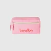 Pink beauty case in pure cotton
