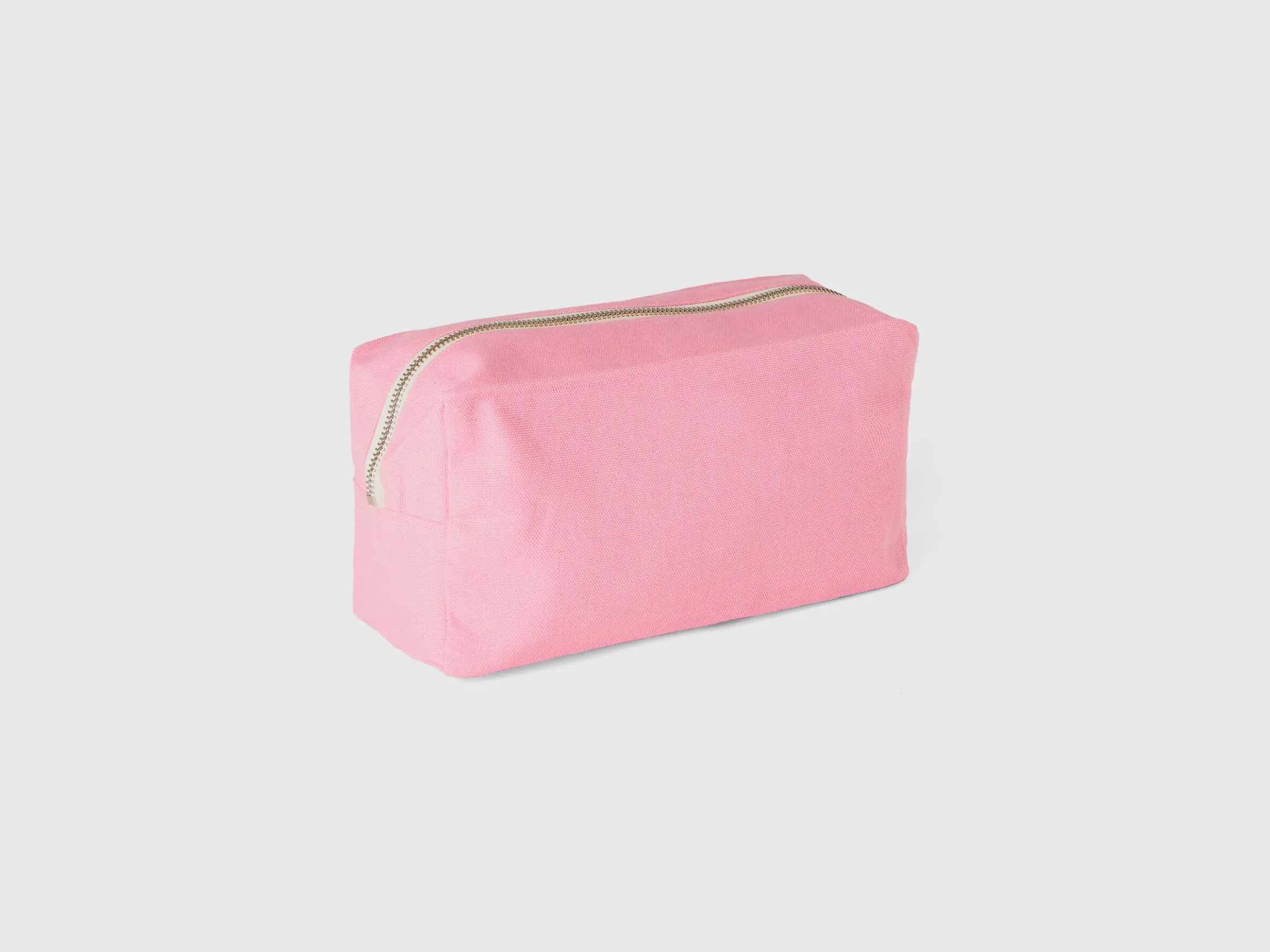 Pink beauty case in pure cotton